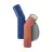 Ledvance Decor Straw Mur Acier Multicolore | Convient pour 2X E27