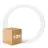 Voordeelpak 10x Ledvance LED Buis T9 Value Circulair (EM/Mains) 18.3W 2200lm - 840 Koel Wit | Vervangt 32W