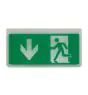 Ansell Dubbelzijdig Bord Pijl Omlaag voor LED Portaal Bulkhead Nooduitgang bord Harrier