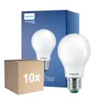 Voordeelpak 10x Philips MASTER LED Lamp Ultra Efficient E27 Peer Mat 7.3W 1535lm - 830 Warm Wit | Vervangt 100W